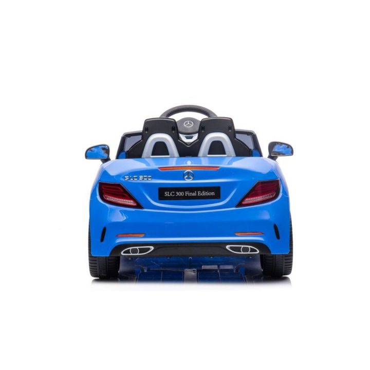 Elektromobilis Mercedes SLC 300 – smagiam ir saugiam vaikų vairavimo nuotykiui.