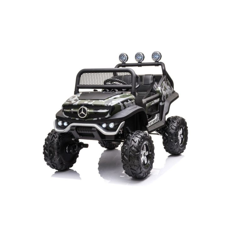 Elektromobilis Unimog S Moro – nuotykiams ir smagiam važiavimui lauke.