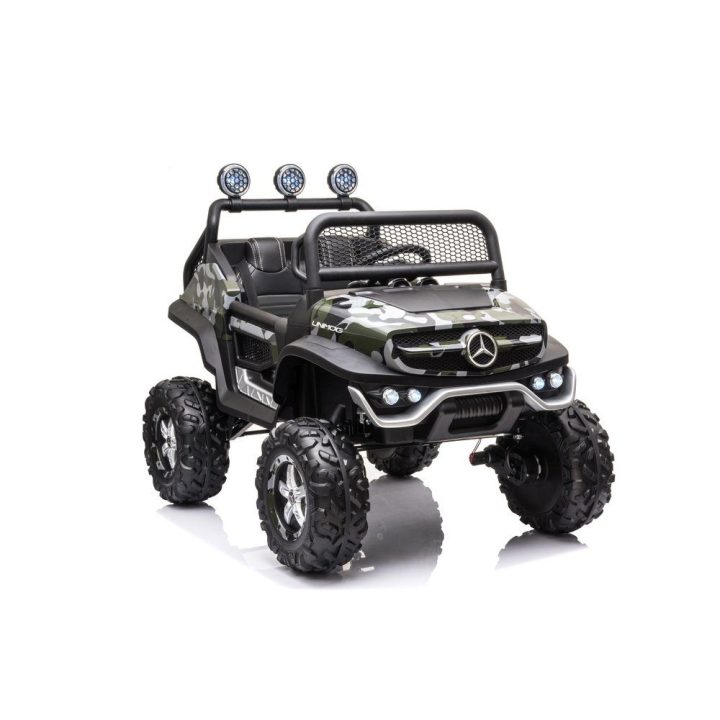 Elektromobilis Unimog S Moro – nuotykiams ir smagiam važiavimui lauke.
