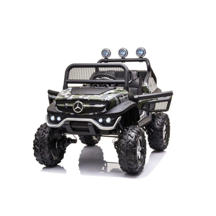 Elektromobilis Unimog S Moro – nuotykiams ir smagiam važiavimui lauke.