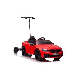 Elektromobilis su platforma BMW M5 – pramogai ir patogiam valdymui tėvams.