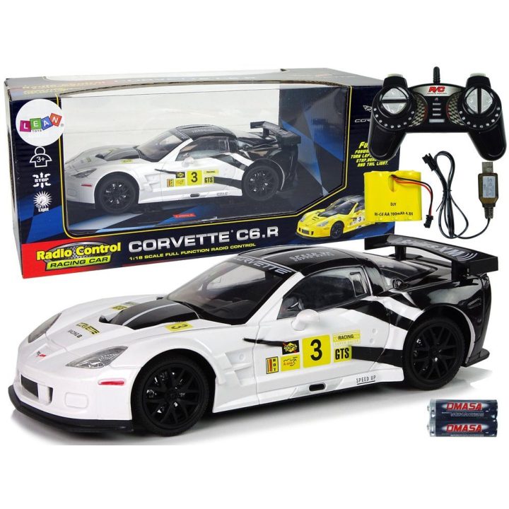 Mašinėlė radijo bangomis Corvette C6.R – greičiui ir pramogai kiekviename važiavime.