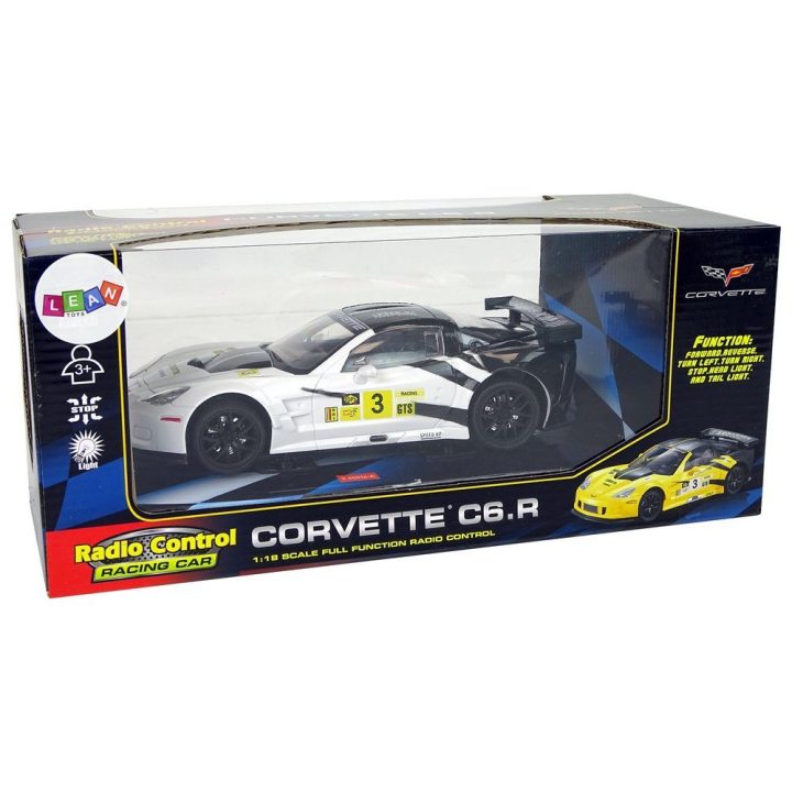 Mašinėlė radijo bangomis Corvette C6.R – greičiui ir pramogai kiekviename važiavime.