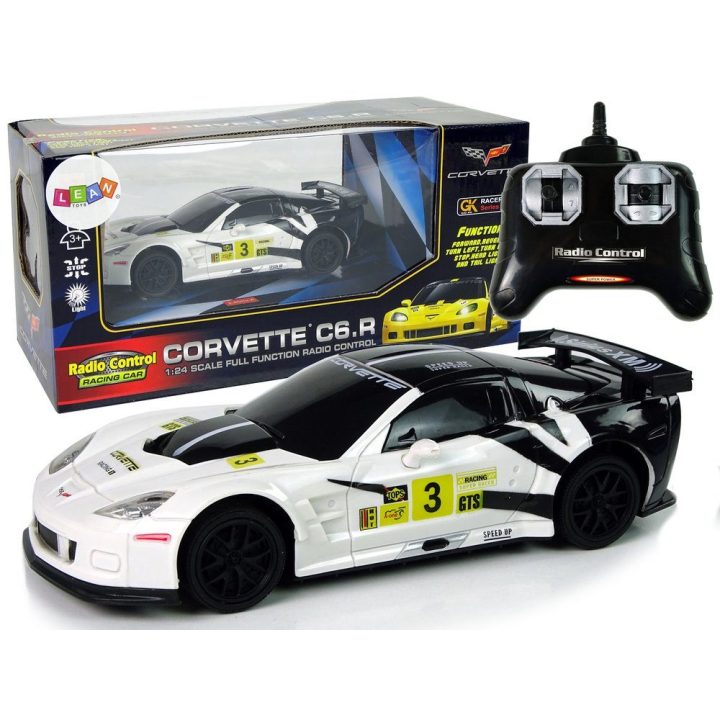Mašinėlė radijo bangomis Corvette C6.R – greičiui ir pramogai kiekvieną dieną.