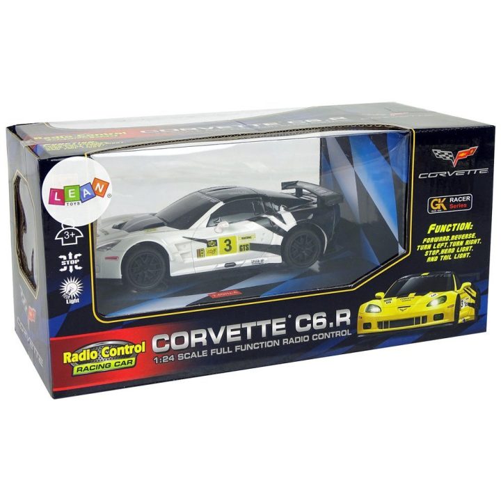 Mašinėlė radijo bangomis Corvette C6.R – greičiui ir pramogai kiekvieną dieną.