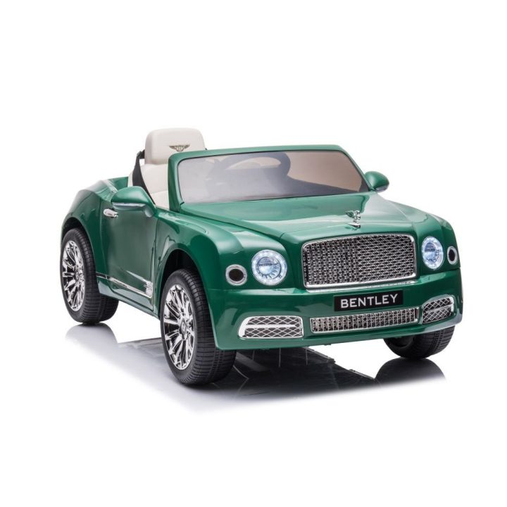 Mašinėlė akumuliatorinė Bentley Mulsanne – pramogai ir mažųjų vairavimo džiaugsmui.