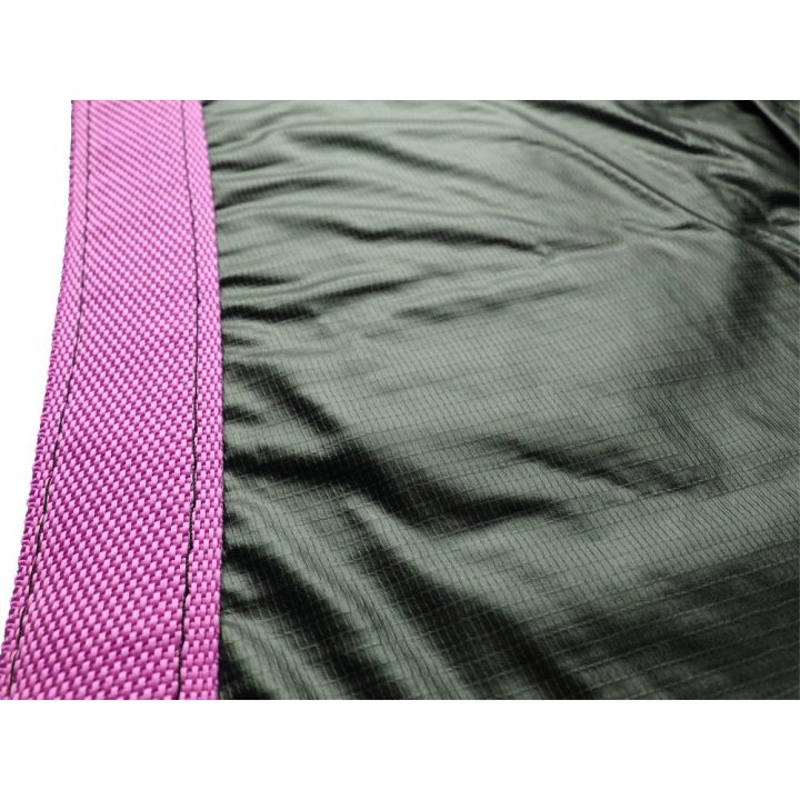 Danga batutui Sport Max 16ft juoda rožinė – saugumui ir ilgaamžiškumui lauke.