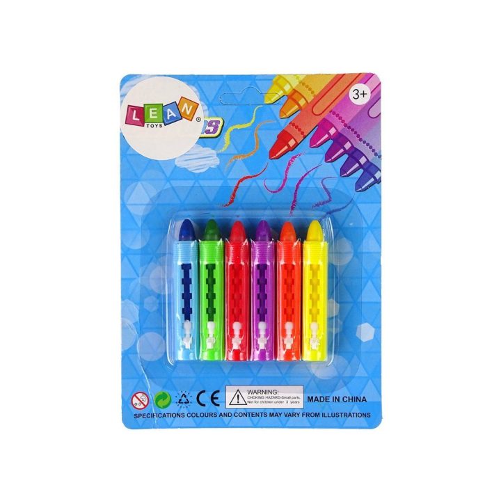 Kreidelių rinkinys 6 dalių Pastel – kūrybiškiems piešimo potyriams namuose ir mokykloje.