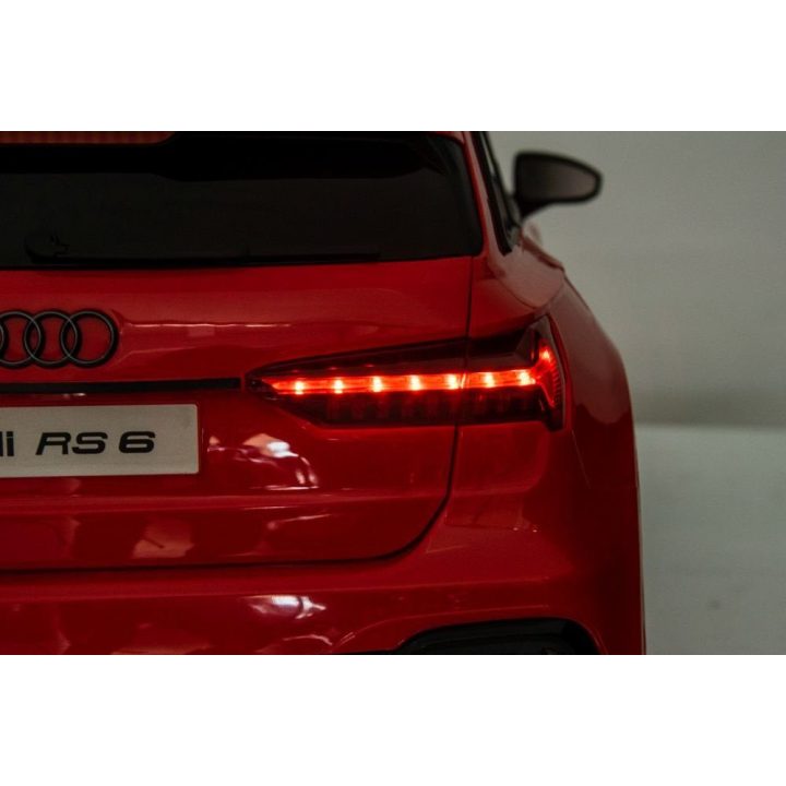Elektromobilis Audi RS6 BRD-2118 – pramogai ir aktyviam laisvalaikiui lauke.