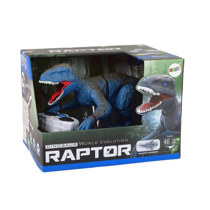 Žaislas dinozauras riaumojantis Velociraptor – džiaugsmui ir nuotykiams žaidžiant.