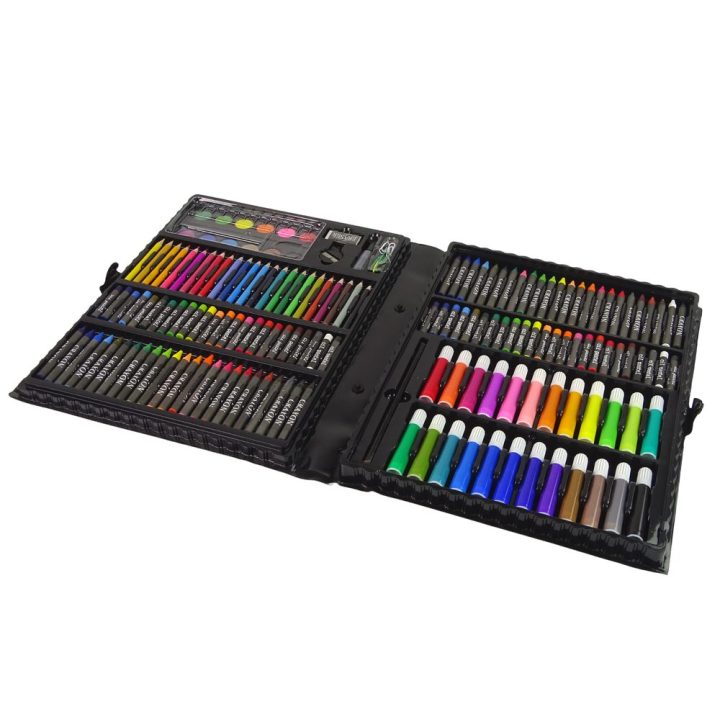 Dailės rinkinys lagamine 168 dalių Mega Art Set – kūrybiškumui ir įkvėpimui bet kur.