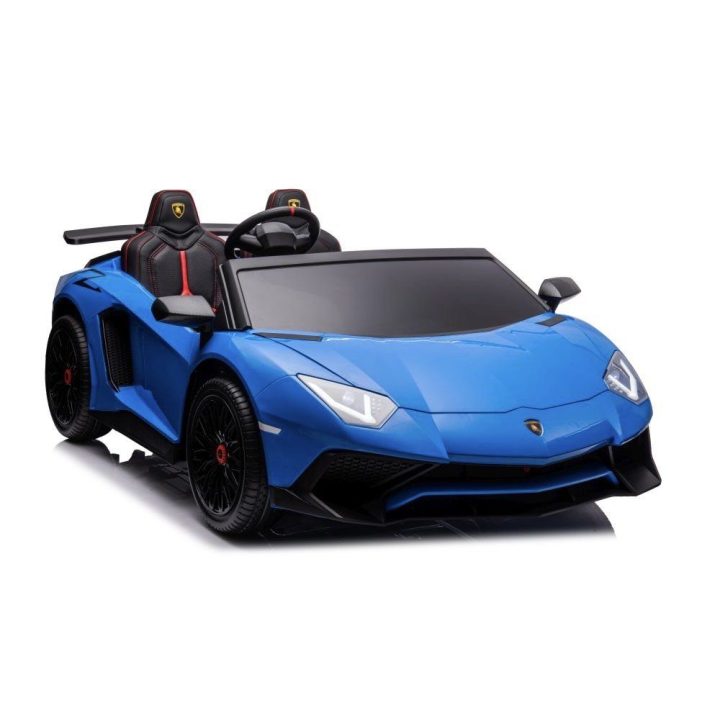 Akumuliatorinis automobilis Lamborghini XXL 24V – pramogai ir nuotykiams lauke.