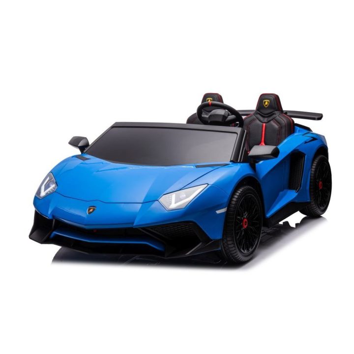 Akumuliatorinis automobilis Lamborghini XXL 24V – pramogai ir nuotykiams lauke.