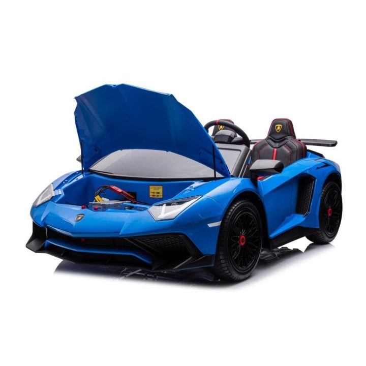 Akumuliatorinis automobilis Lamborghini XXL 24V – pramogai ir nuotykiams lauke.