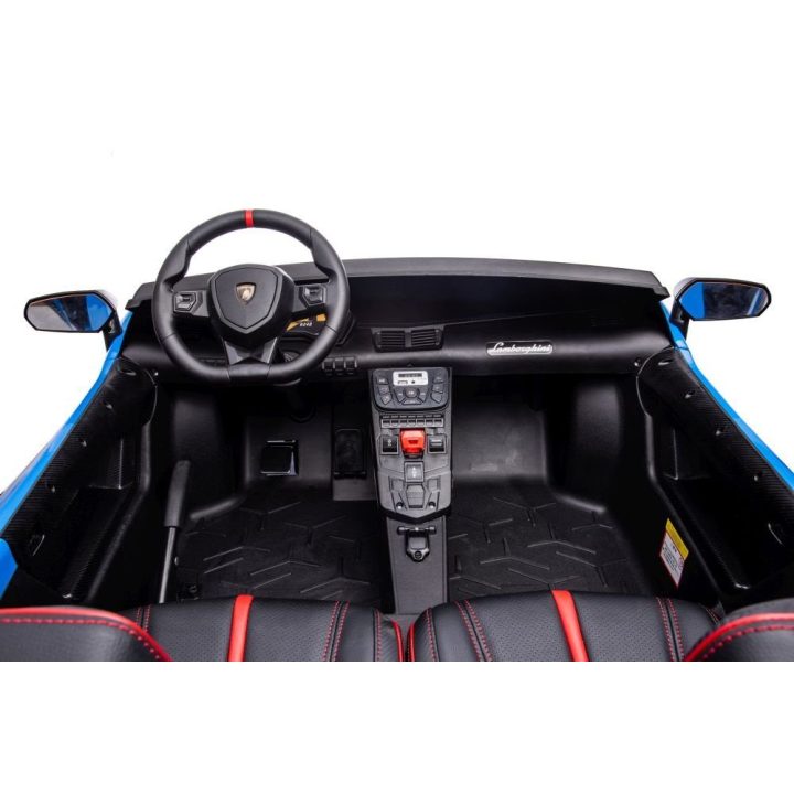 Akumuliatorinis automobilis Lamborghini XXL 24V – pramogai ir nuotykiams lauke.