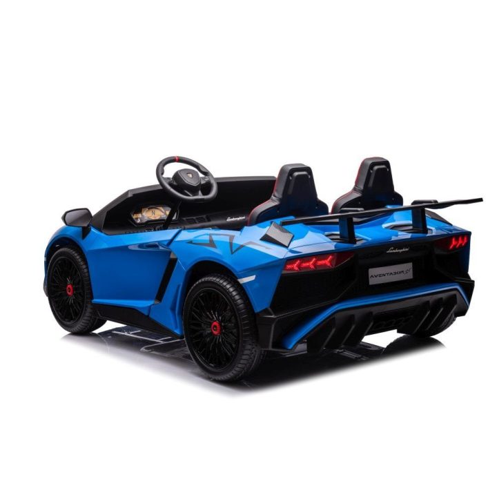 Akumuliatorinis automobilis Lamborghini XXL 24V – pramogai ir nuotykiams lauke.