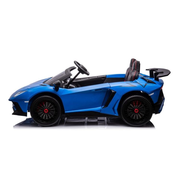 Akumuliatorinis automobilis Lamborghini XXL 24V – pramogai ir nuotykiams lauke.