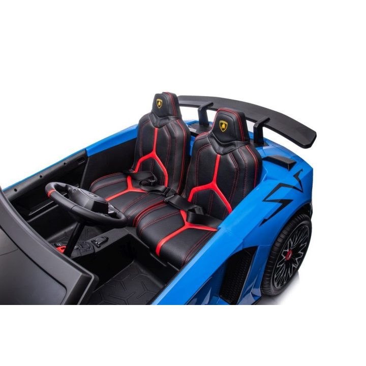 Akumuliatorinis automobilis Lamborghini XXL 24V – pramogai ir nuotykiams lauke.
