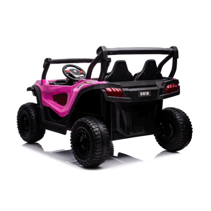 Elektromobilis S618 4x4 vaikams – smagioms ir saugioms kelionėms lauke.