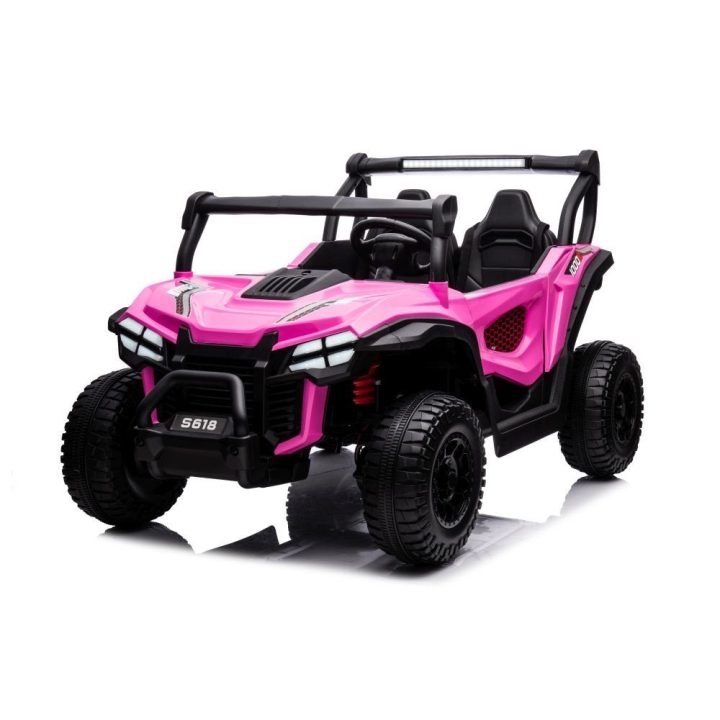 Elektromobilis S618 4x4 vaikams – smagioms ir saugioms kelionėms lauke.