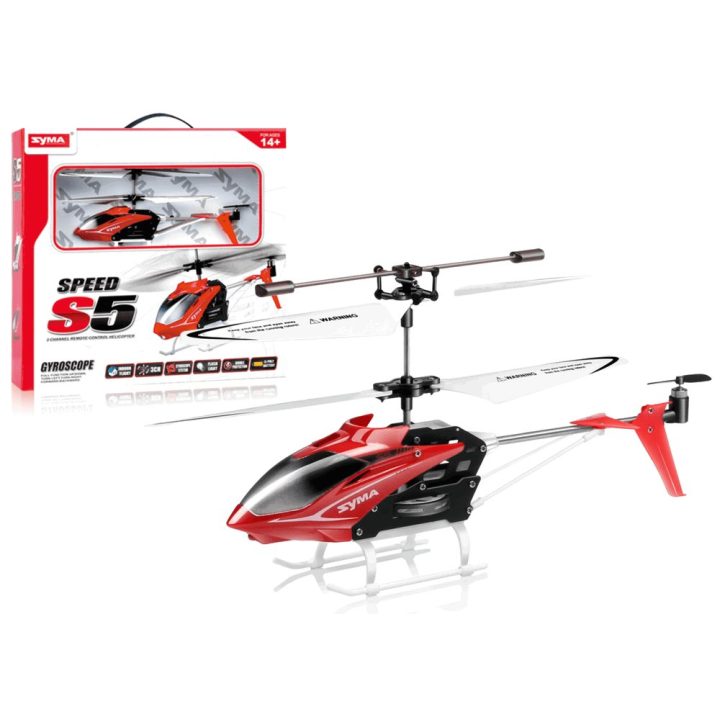 Sraigtasparnis RC Syma S5 – pramogai ir valdymo malonumui namuose.