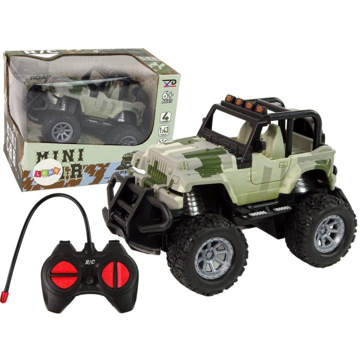 Mašinėlė visureigė R/C 1:43 Moro – nuotykiams ir bekelės žaidimams.