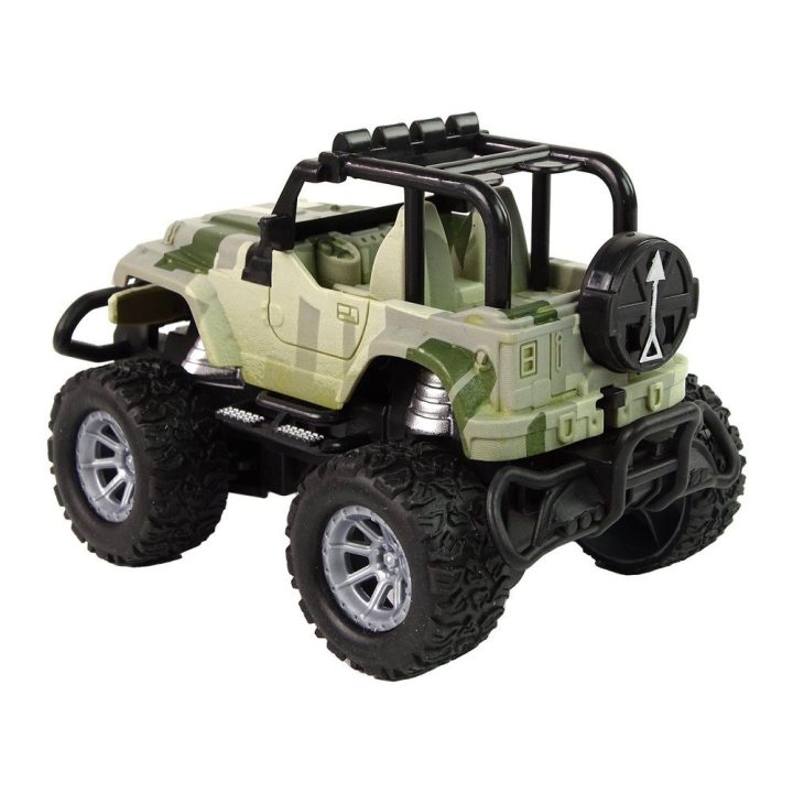 Mašinėlė visureigė R/C 1:43 Moro – nuotykiams ir bekelės žaidimams.