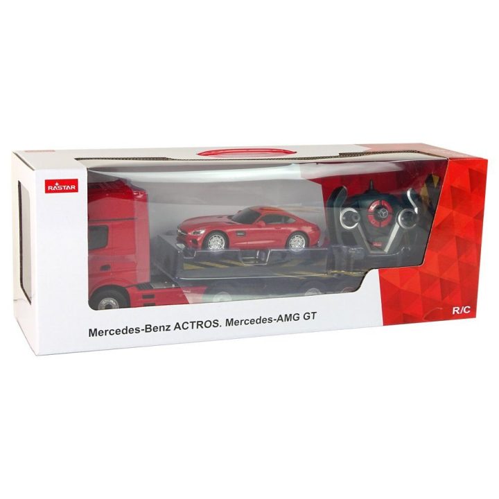 Automobilio R/C Mercedes-Benz vilkikas – žaidimams ir technikos nuotykiams.