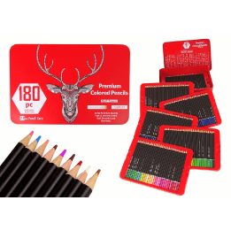 Piešimo rinkinys metalinėje dėžutėje Little Artist – kūrybiškumui ir spalvų žaismei vaikams.
