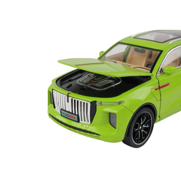 RC automobilis aliuminis 1:24 – tvirtumui ir tikroviškam valdymui žaidžiant.