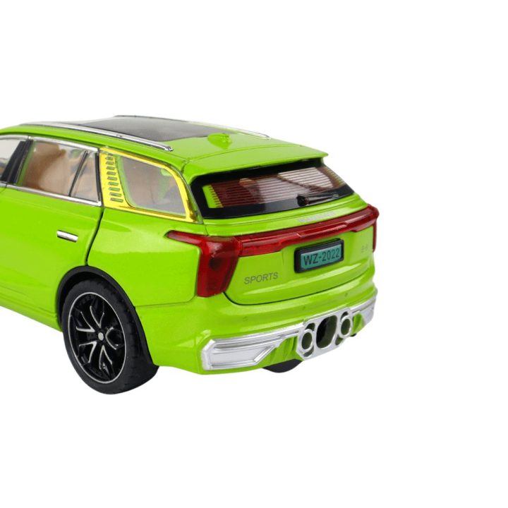 RC automobilis aliuminis 1:24 – tvirtumui ir tikroviškam valdymui žaidžiant.