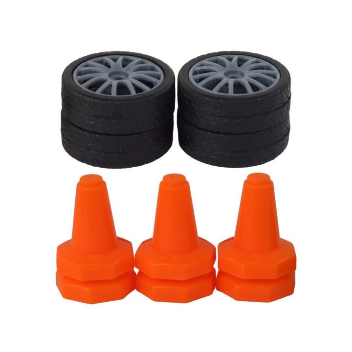 Žaislinis automobilis su pulteliu 1:24 keičiami ratai – greičiui ir linksmiems nuotykiams.