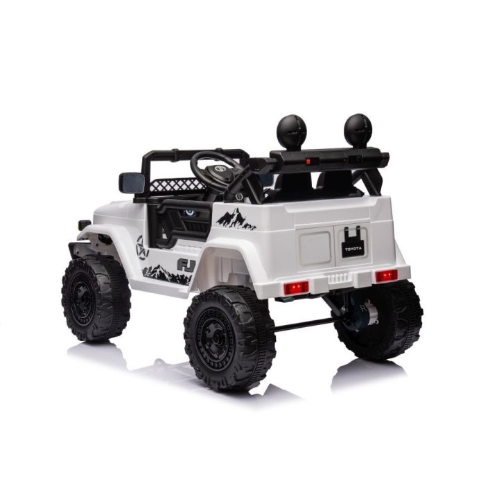Elektromobilis vaikams Toyota FJ 4x4 – nuotykiams ir saugiam vairavimui lauke.