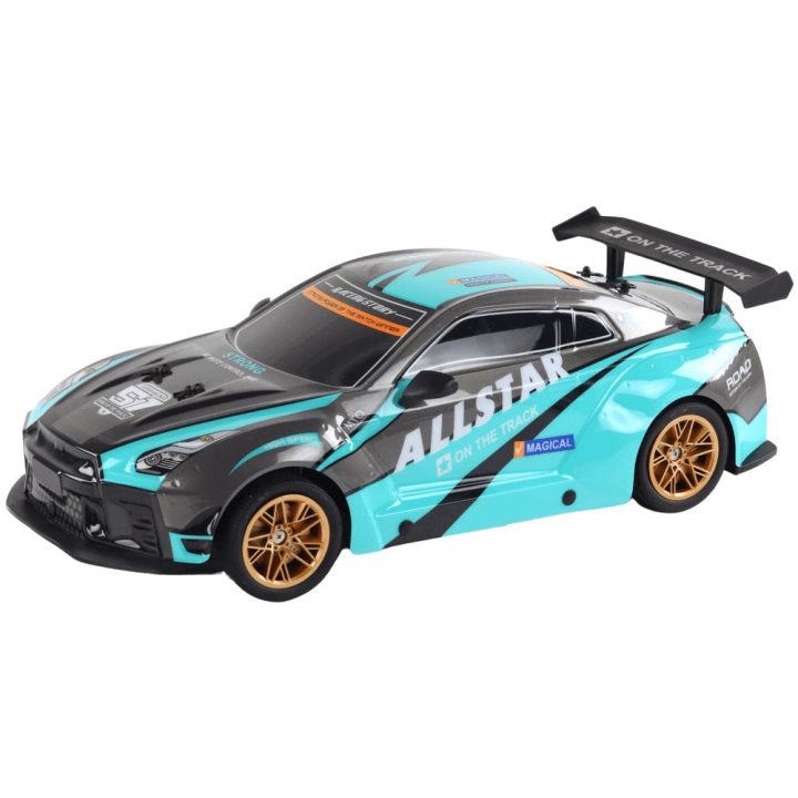 Automobilis radijo bangomis 1:10 sportinis – greičiui ir pramogai lauke.