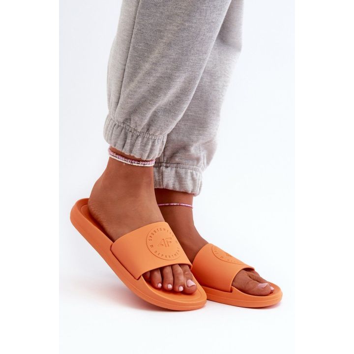 Moteriški šlepetės Oranžinės