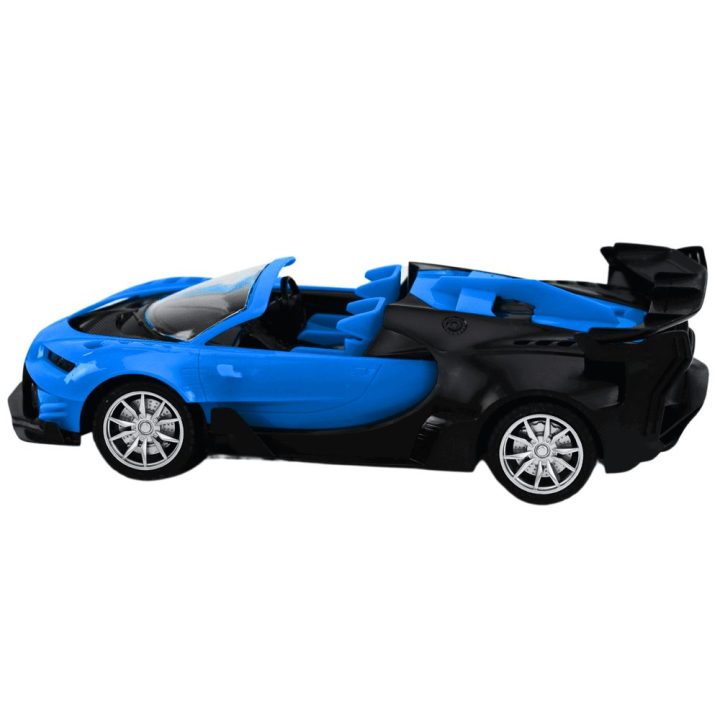 Žaislinis automobilis sportinis su pultu 1:18 – greičiui ir smagiems žaidimams namuose.