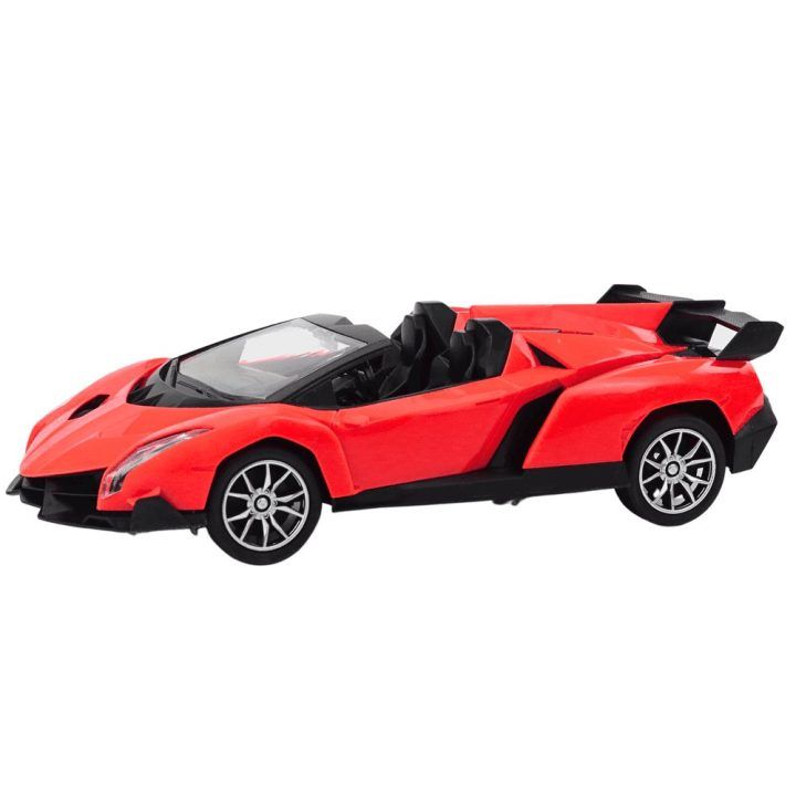 Automobilis valdomas nuotoliniu būdu sportinis RC 1:16 – greičiui ir pramogai namuose.