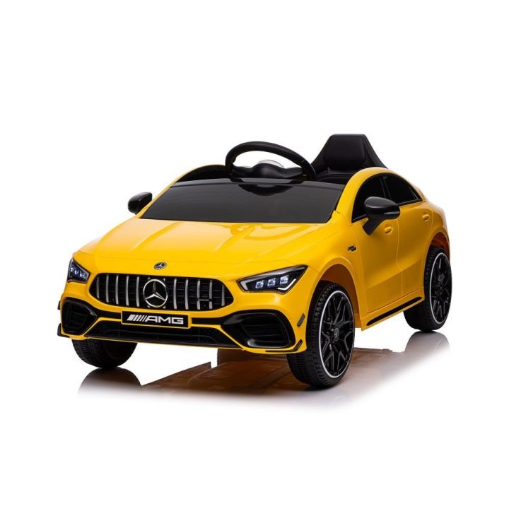 Elektromobilis Mercedes CLA 45s AMG 4x4 – pramogai ir vairavimo džiaugsmui vaikams.