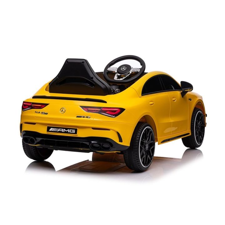 Elektromobilis Mercedes CLA 45s AMG 4x4 – pramogai ir vairavimo džiaugsmui vaikams.