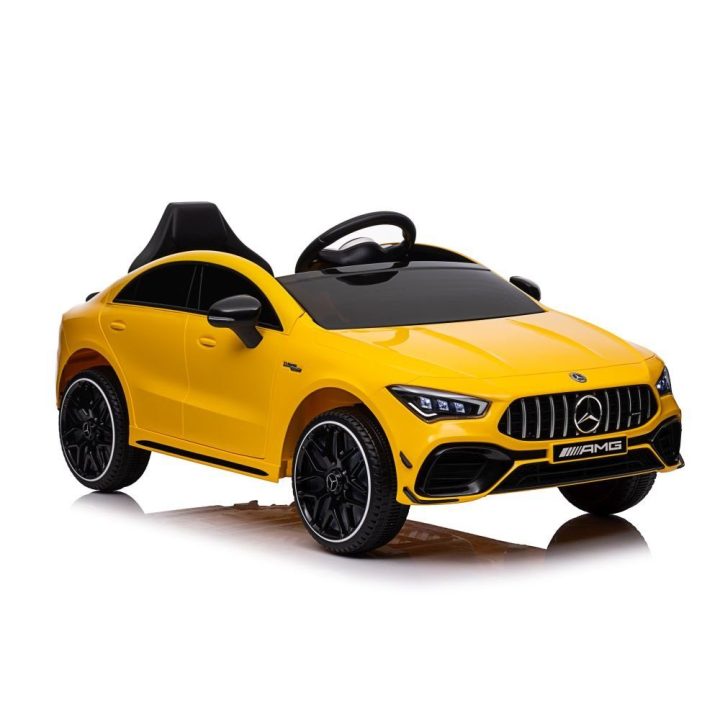 Elektromobilis Mercedes CLA 45s AMG 4x4 – pramogai ir vairavimo džiaugsmui vaikams.