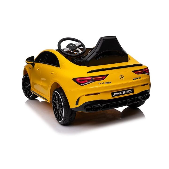 Elektromobilis Mercedes CLA 45s AMG 4x4 – pramogai ir vairavimo džiaugsmui vaikams.
