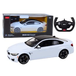 Mašinėlė BMW M4 1:14 su pultu – greičiui ir pramogai kiekvieną dieną.