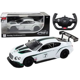 Žaislinė mašina Bentley Continental GT3 RC – greičiui ir pramogai mažiesiems lenktynininkams.