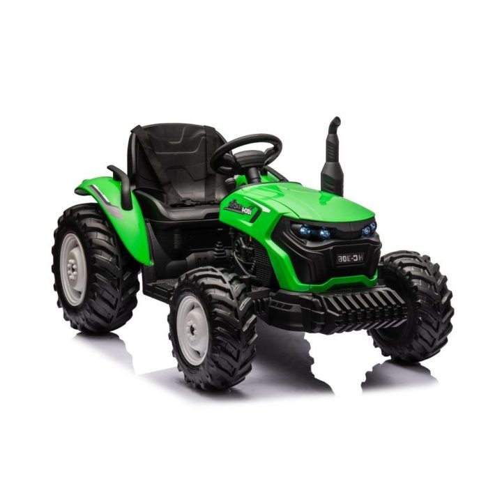 Traktorius elektrinis 24V HC-306 – smagiam ir aktyviam vaikų laisvalaikiui lauke.
