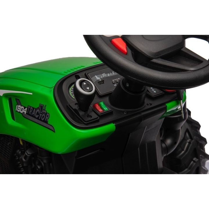 Traktorius elektrinis 24V HC-306 – smagiam ir aktyviam vaikų laisvalaikiui lauke.