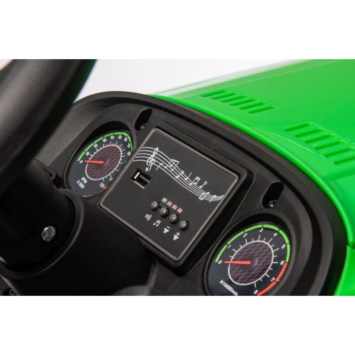 Traktorius elektrinis 24V HC-306 – smagiam ir aktyviam vaikų laisvalaikiui lauke.