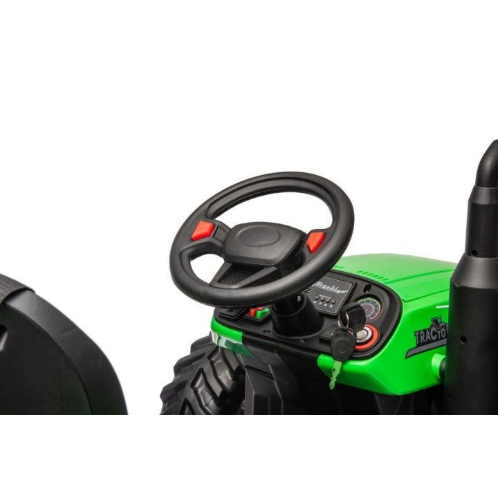 Traktorius elektrinis 24V HC-306 – smagiam ir aktyviam vaikų laisvalaikiui lauke.