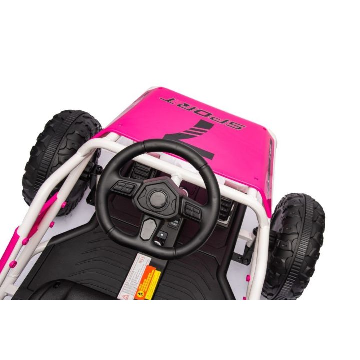 Elektromobilis Buggy A8812 24V – nuotykiams ir linksmybėms lauke.
