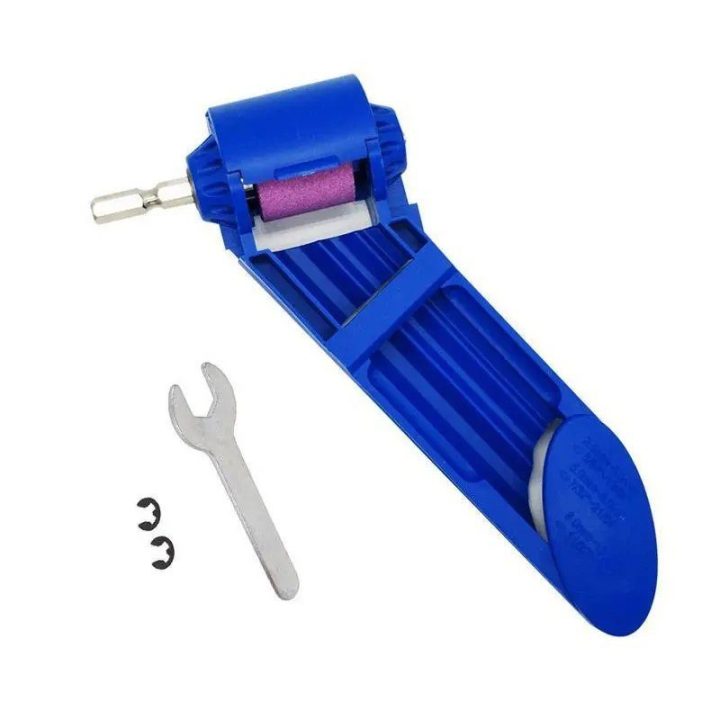 Grąžtų galąstuvas nešiojamas Portable Drill Drivers – tiksliai ir greitai įrankių priežiūrai.