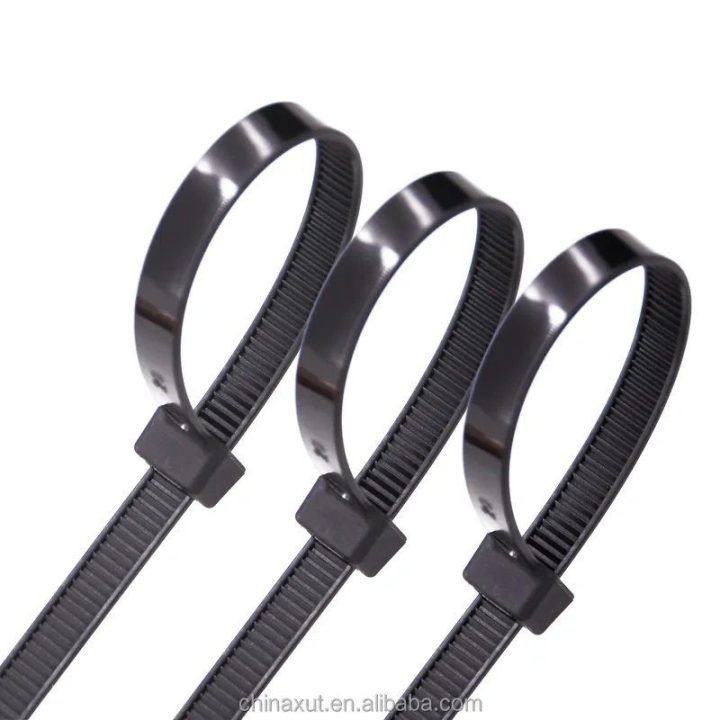 Kabelių tvirtinimo dirželiai 300x3.6 mm – patikimam laidų organizavimui ir tvirtinimui.
